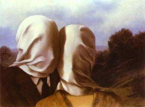 Magritte. The Lovers 300x222 - Amour fou