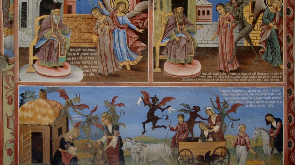 Rila Monastery wall painting 1024x576 - Aleister Crowley & Austin Osman Spare
