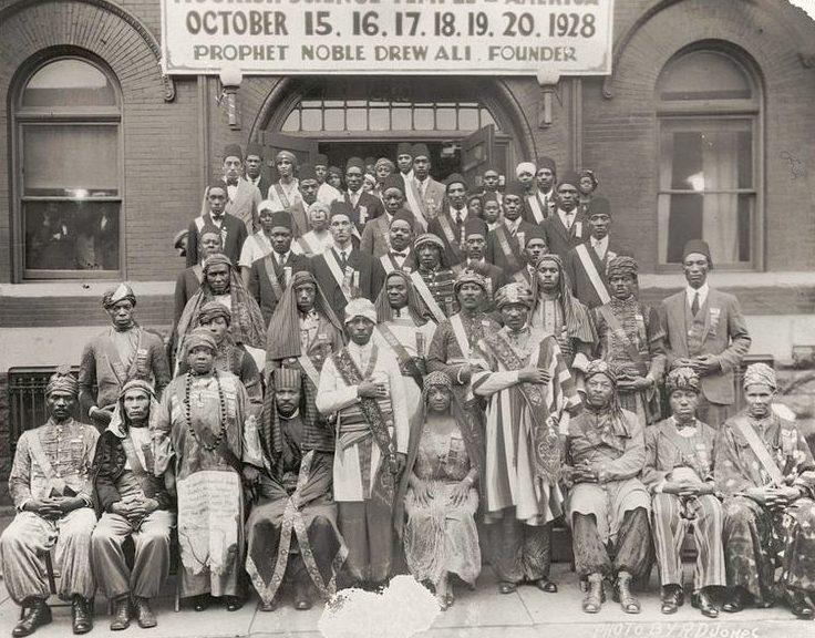 743px Moorish Science Temple 1928 Convention 1 736x576 - L’Église Maure Orthodoxe